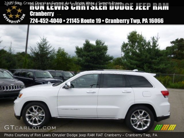 2015 Jeep Grand Cherokee Summit 4x4 in Bright White