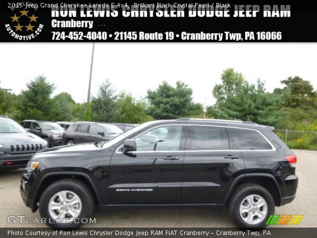 2015 Jeep Grand Cherokee Laredo E 4x4 in Brilliant Black Crystal Pearl