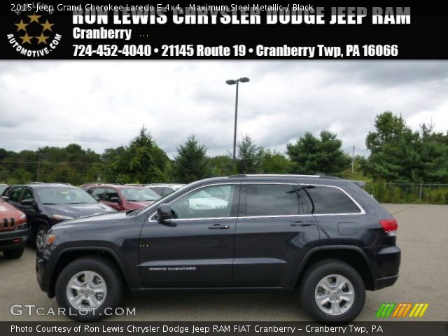 2015 Jeep Grand Cherokee Laredo E 4x4 in Maximum Steel Metallic