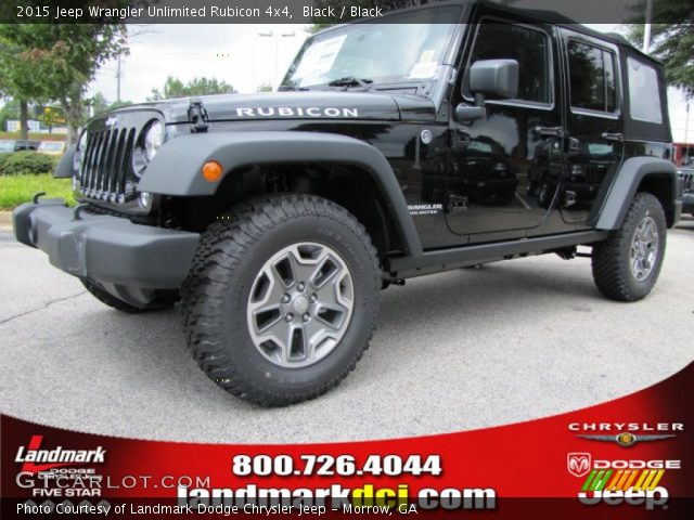 2015 Jeep Wrangler Unlimited Rubicon 4x4 in Black
