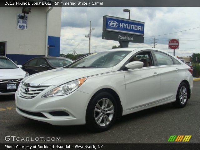 2012 Hyundai Sonata GLS in Shimmering White