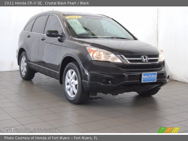 2011 Honda CR-V SE in Crystal Black Pearl