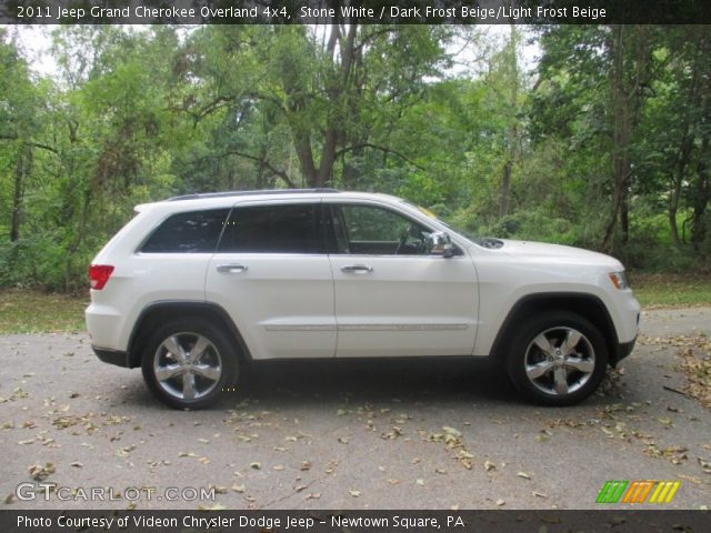 2011 Jeep Grand Cherokee Overland 4x4 in Stone White