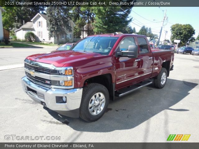 2015 Chevrolet Silverado 2500HD LTZ Double Cab 4x4 in Deep Ruby Metallic