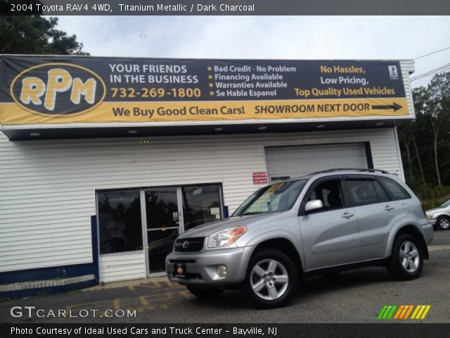 2004 Toyota RAV4 4WD in Titanium Metallic