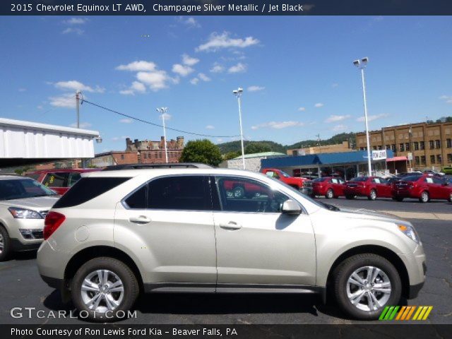 2015 Chevrolet Equinox LT AWD in Champagne Silver Metallic