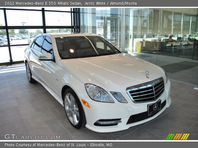 2012 Mercedes-Benz E 350 4Matic Sedan in Arctic White
