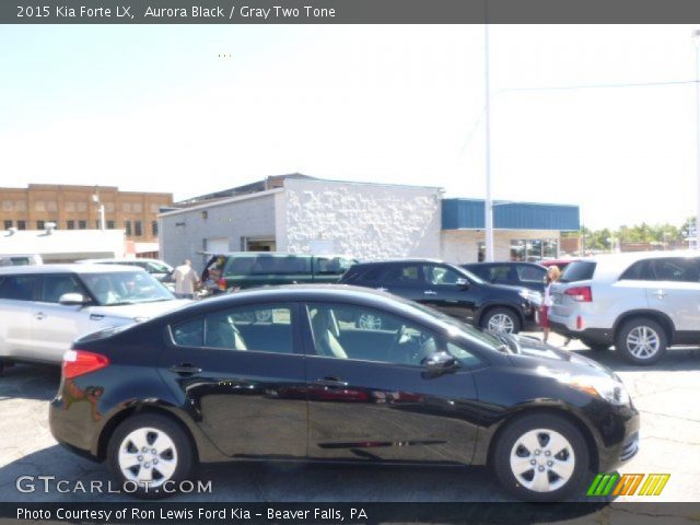 2015 Kia Forte LX in Aurora Black