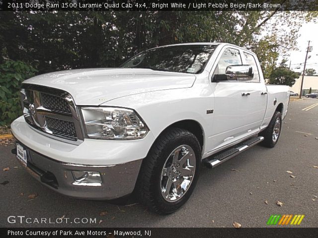 2011 Dodge Ram 1500 Laramie Quad Cab 4x4 in Bright White