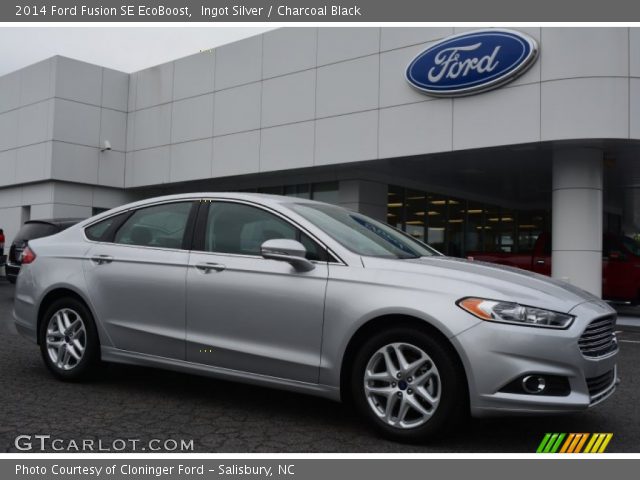 2014 Ford Fusion SE EcoBoost in Ingot Silver