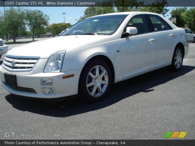 2005 Cadillac STS V6 in White Diamond