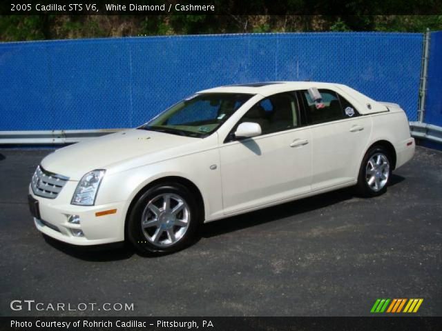 2005 Cadillac STS V6 in White Diamond