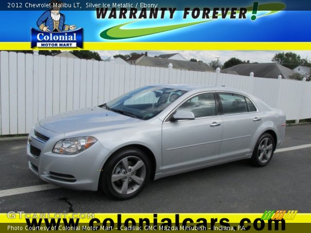 2012 Chevrolet Malibu LT in Silver Ice Metallic