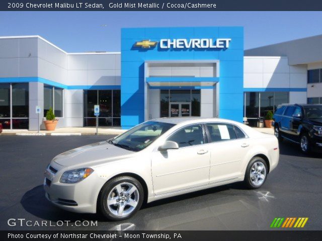 2009 Chevrolet Malibu LT Sedan in Gold Mist Metallic