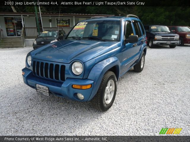 2003 Jeep Liberty Limited 4x4 in Atlantic Blue Pearl