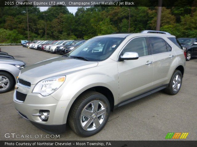 2015 Chevrolet Equinox LTZ AWD in Champagne Silver Metallic