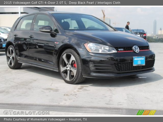 2015 Volkswagen Golf GTI 4-Door 2.0T S in Deep Black Pearl