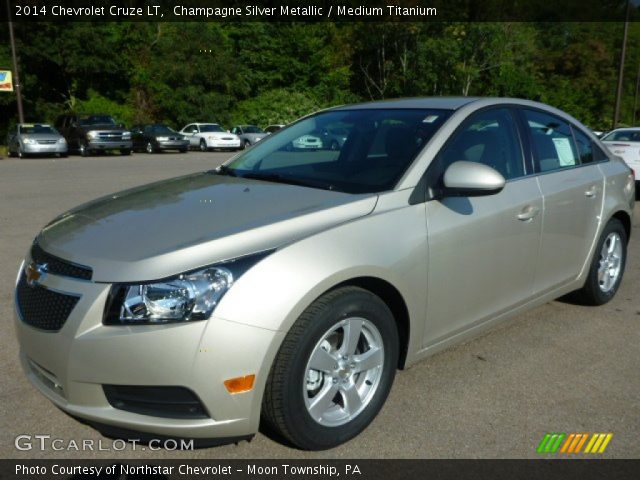 2014 Chevrolet Cruze LT in Champagne Silver Metallic