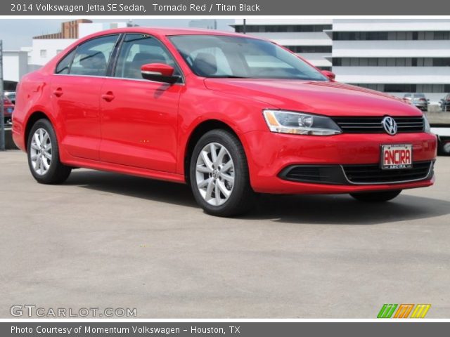 2014 Volkswagen Jetta SE Sedan in Tornado Red