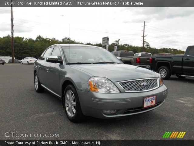 2006 Ford Five Hundred Limited AWD in Titanium Green Metallic