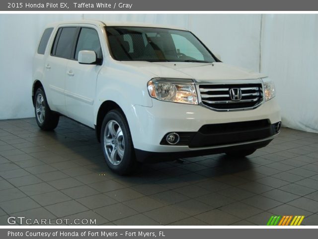 2015 Honda Pilot EX in Taffeta White
