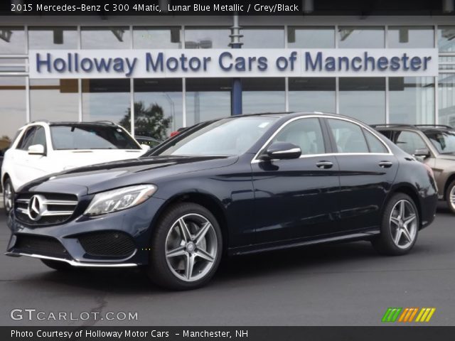 2015 Mercedes-Benz C 300 4Matic in Lunar Blue Metallic