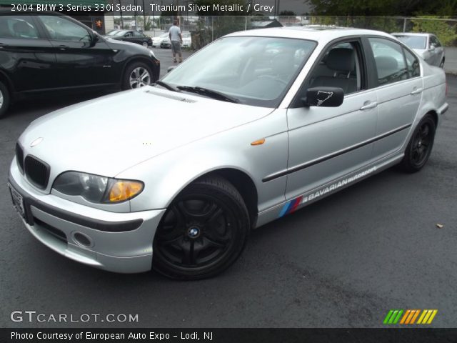 2004 BMW 3 Series 330i Sedan in Titanium Silver Metallic