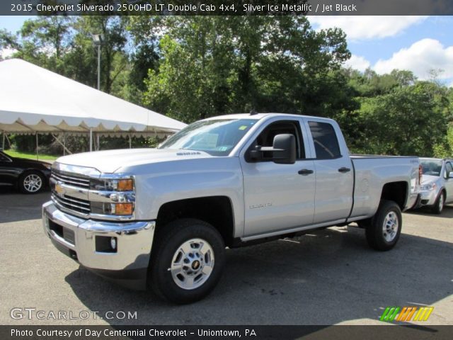 2015 Chevrolet Silverado 2500HD LT Double Cab 4x4 in Silver Ice Metallic