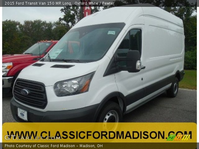 2015 Ford Transit Van 150 MR Long in Oxford White