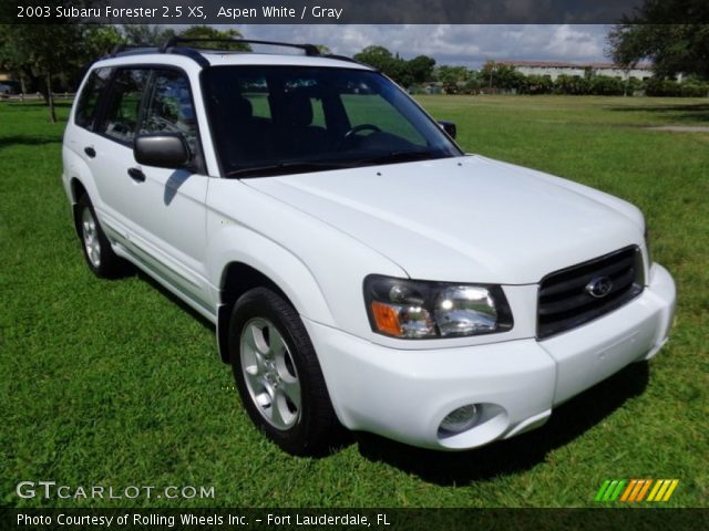 2003 Subaru Forester 2.5 XS in Aspen White