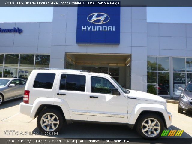 2010 Jeep Liberty Limited 4x4 in Stone White
