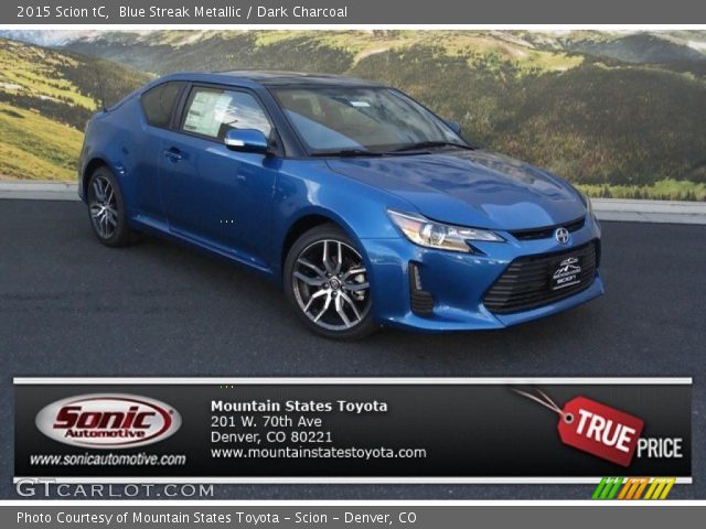 2015 Scion tC  in Blue Streak Metallic