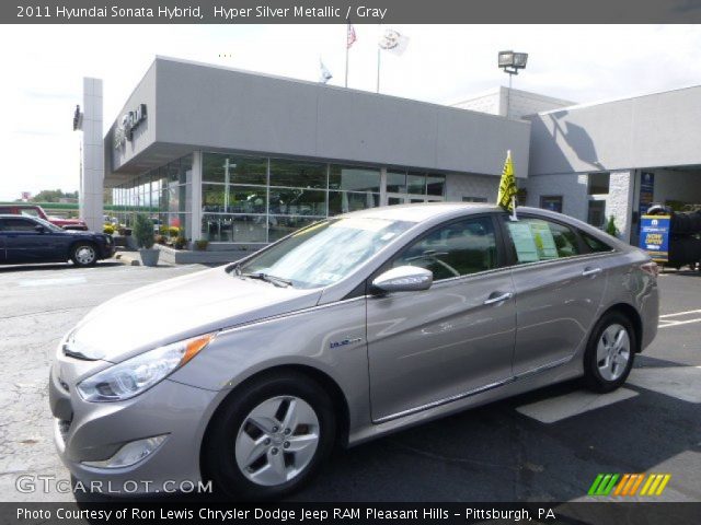 2011 Hyundai Sonata Hybrid in Hyper Silver Metallic