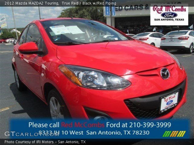 2012 Mazda MAZDA2 Touring in True Red