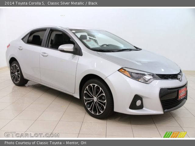 2014 Toyota Corolla S in Classic Silver Metallic