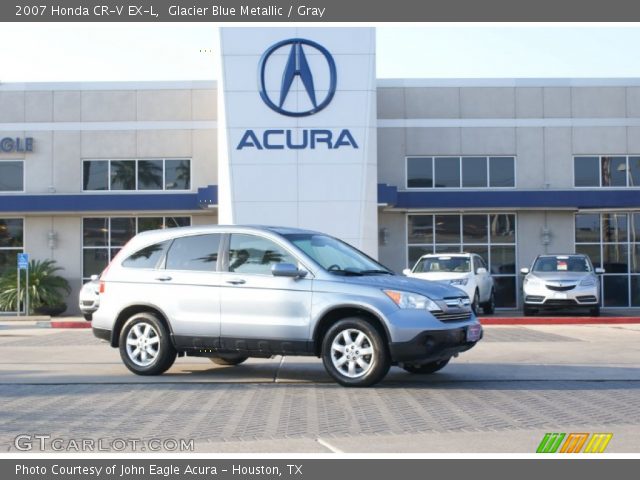 2007 Honda CR-V EX-L in Glacier Blue Metallic