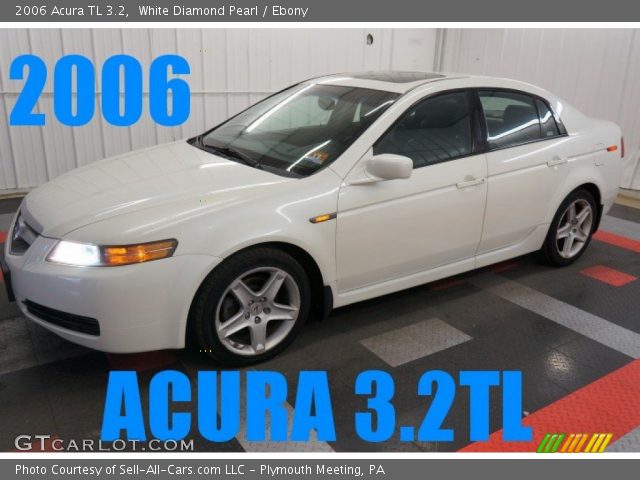 2006 Acura TL 3.2 in White Diamond Pearl