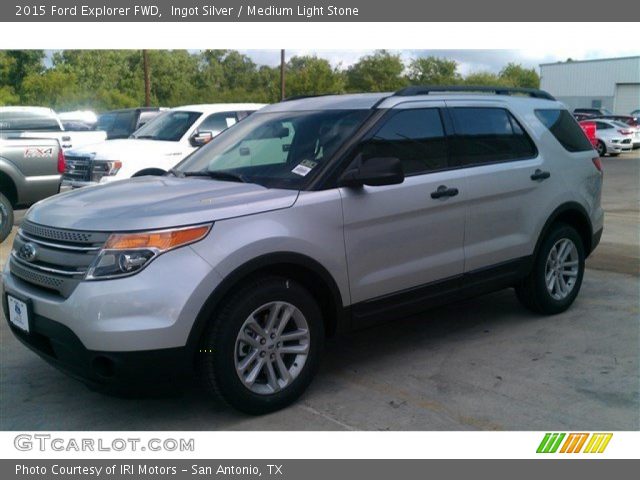 2015 Ford Explorer FWD in Ingot Silver