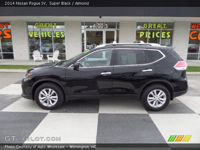 2014 Nissan Rogue SV in Super Black