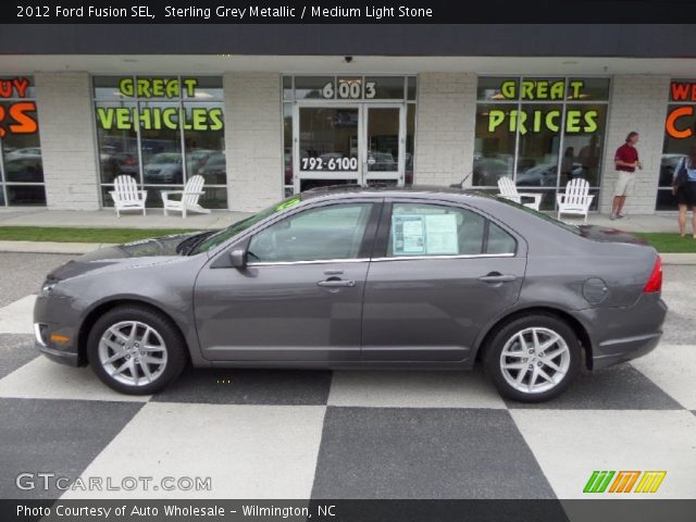 2012 Ford Fusion SEL in Sterling Grey Metallic
