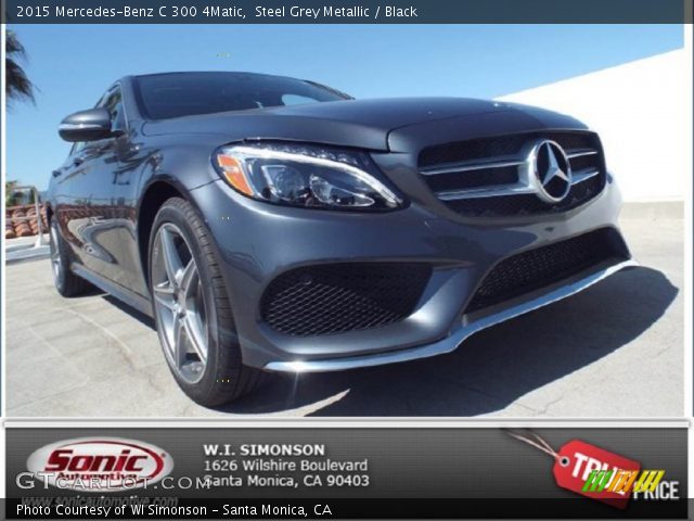 2015 Mercedes-Benz C 300 4Matic in Steel Grey Metallic