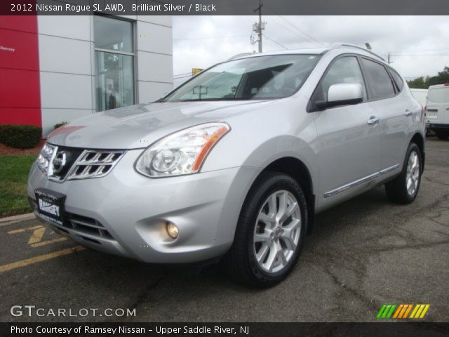 2012 Nissan Rogue SL AWD in Brilliant Silver