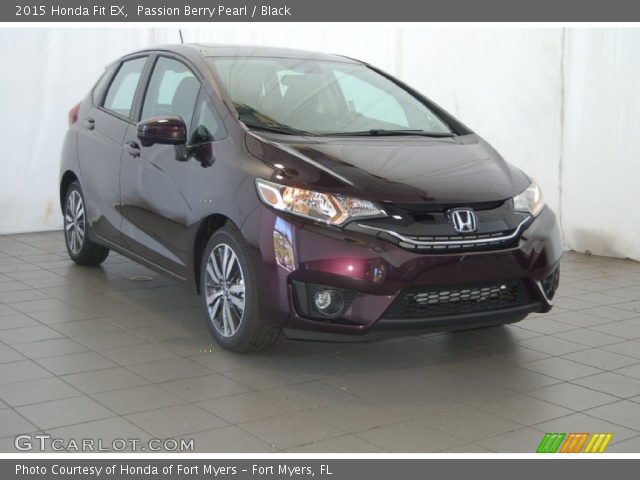 2015 Honda Fit EX in Passion Berry Pearl