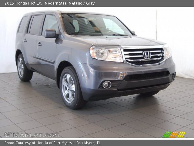 2015 Honda Pilot EX in Modern Steel Metallic