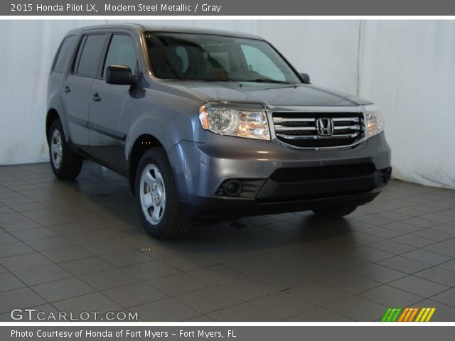 2015 Honda Pilot LX in Modern Steel Metallic