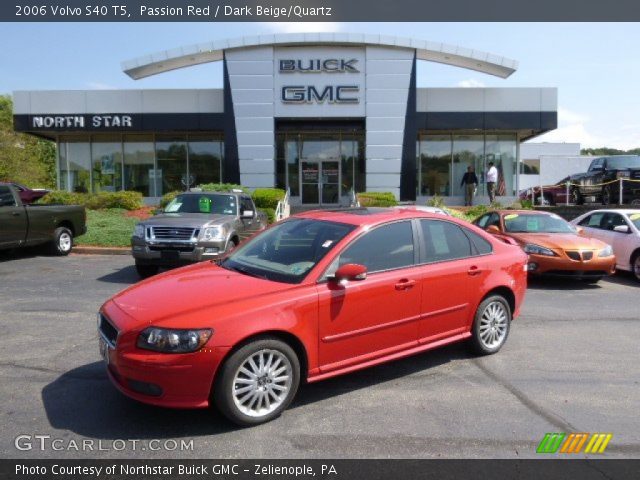 2006 Volvo S40 T5 in Passion Red