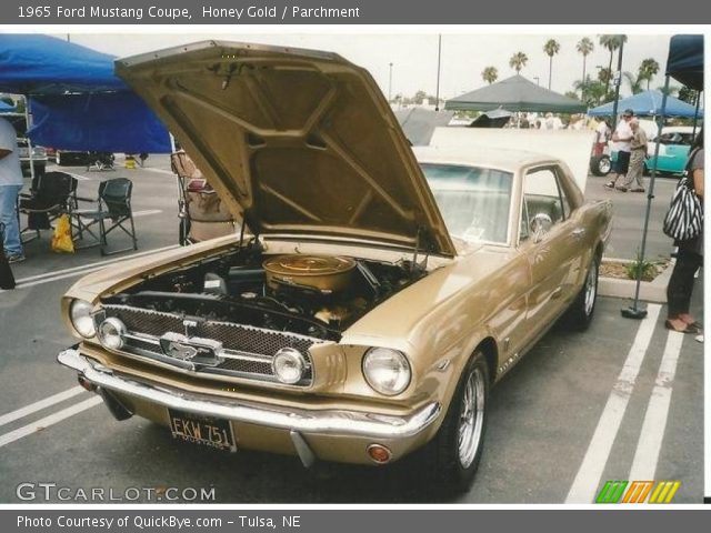 1965 Ford Mustang Coupe in Honey Gold