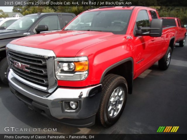 2015 GMC Sierra 2500HD Double Cab 4x4 in Fire Red