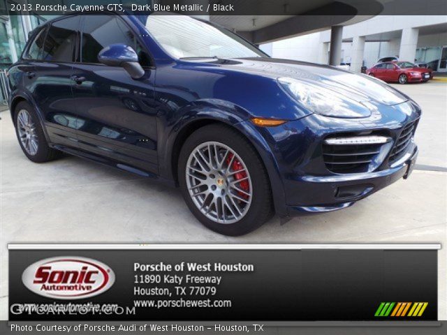 2013 Porsche Cayenne GTS in Dark Blue Metallic