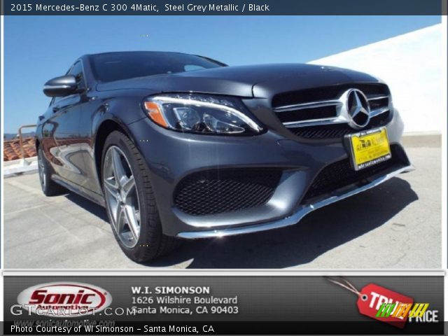 2015 Mercedes-Benz C 300 4Matic in Steel Grey Metallic